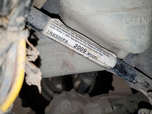 2009 HONDA TRX500 FA 1HFTE260494803987