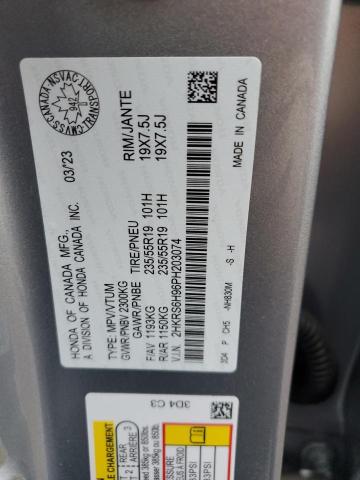 2023 HONDA CR-V SPORT - 2HKRS6H96PH203074