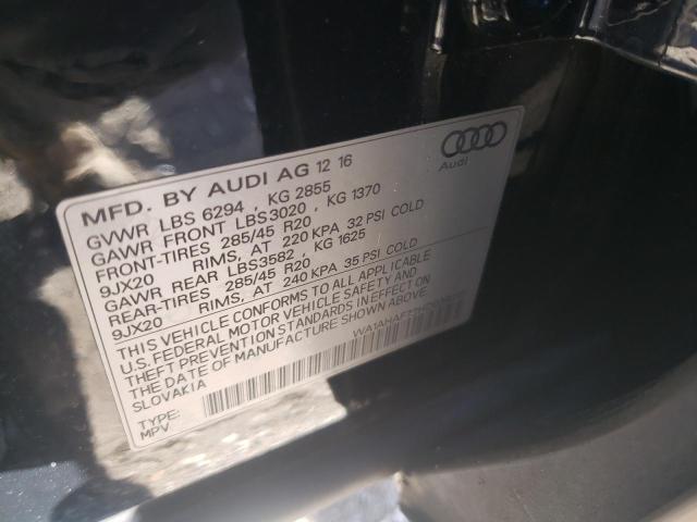 VIN WA1AHAF72HD039310 2017 Audi Q7, Premium no.13