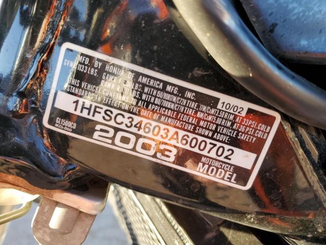 2003 HONDA GL1500 CD 1HFSC34603A600702