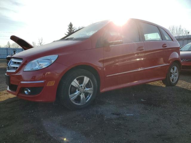 MERCEDES-BENZ B200 2010 red  gas WDDFH3DB9AJ593603 photo #1