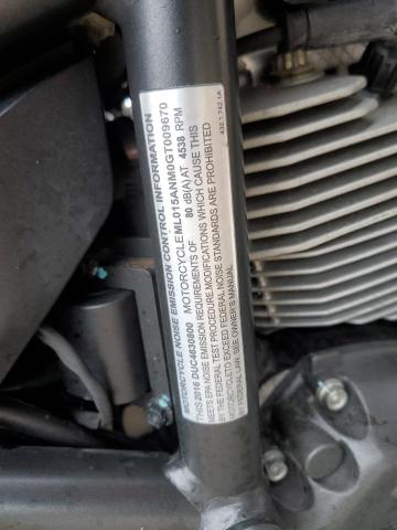 2016 DUCATI SCRAMBLER ML015ANM0GT009670