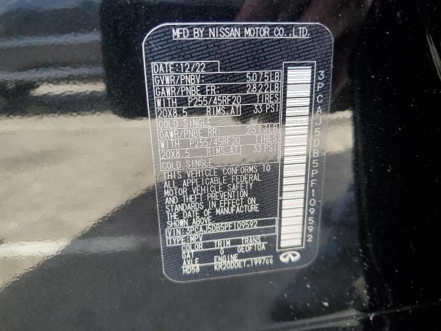 2023 INFINITI QX50 AUTOG 3PCAJ5DB5PF109592