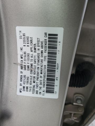 1HGCR2F88EA237544 | 2014 HONDA ACCORD EXL