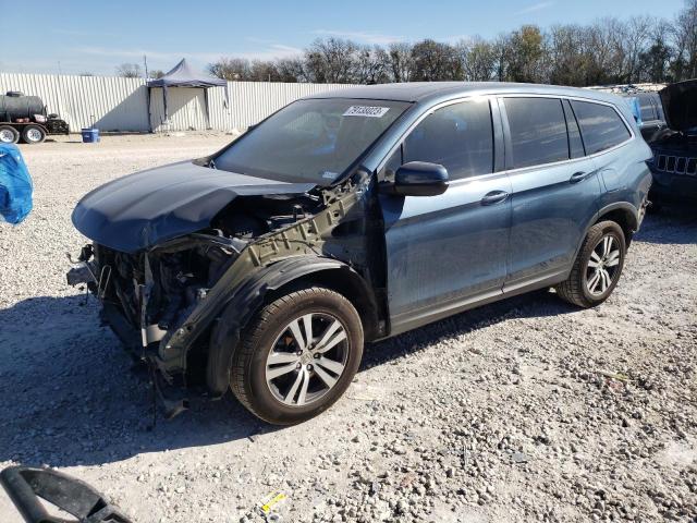Lot #2325417028 2017 HONDA PILOT EXL salvage car