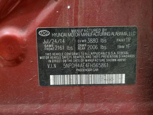 2015 HYUNDAI ELANTRA SE - 5NPDH4AE4FH565861