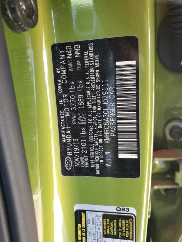 2020 HYUNDAI VENUE SEL - KMHRC8A30LU029111