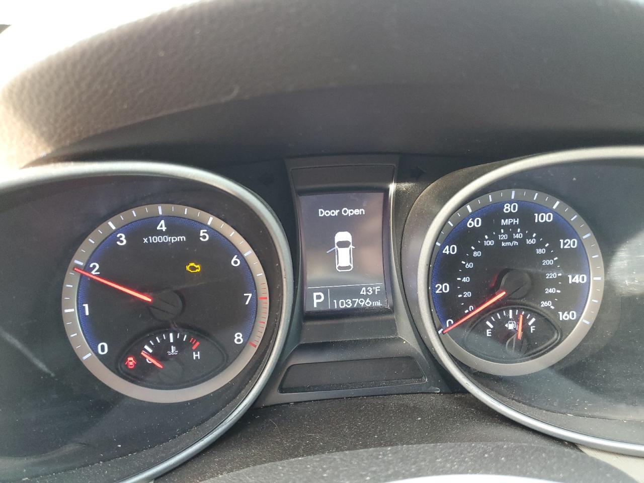 KM8SMDHF8FU103001 2015 Hyundai Santa Fe Gls