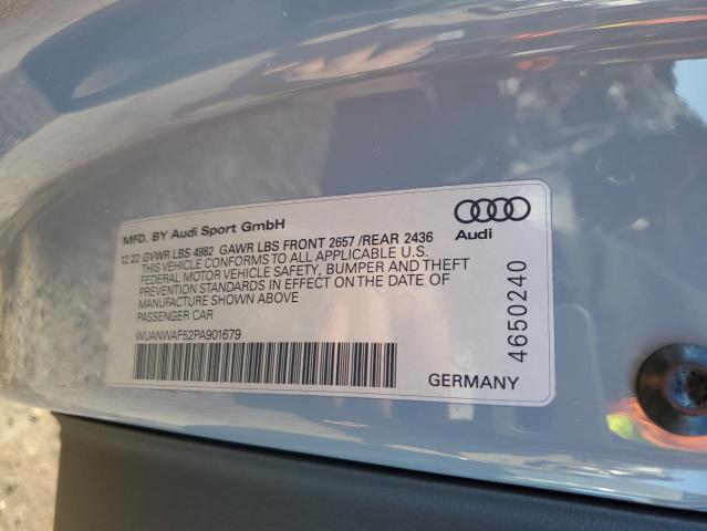 2023 AUDI RS5 WUANWAF52PA901679