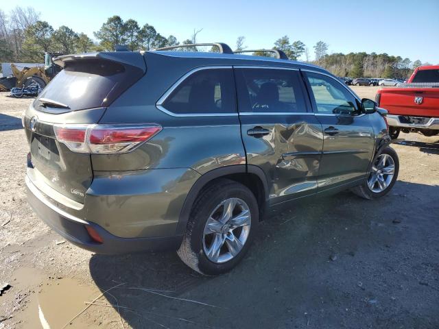 VIN 5TDYKRFH9ES013428 2014 Toyota Highlander, Limited no.3