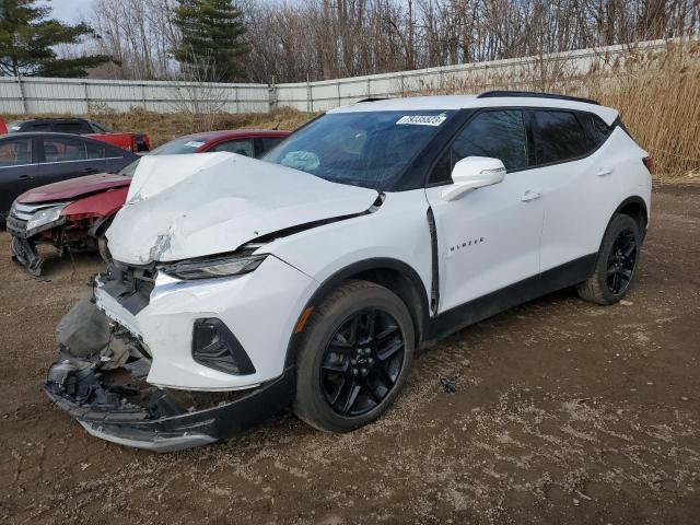 Lot #2487528484 2019 CHEVROLET BLAZER 1LT salvage car