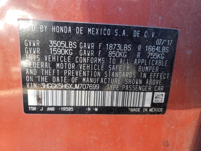 2018 HONDA FIT SPORT - 3HGGK5H6XJM707699