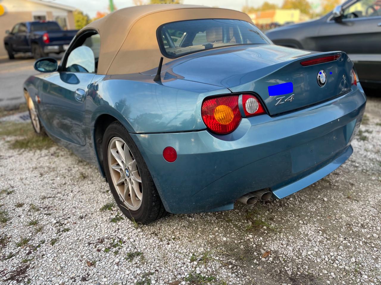 4usbt33403ls40873 4USBT33403LS40873 2003 BMW Z4 2.5