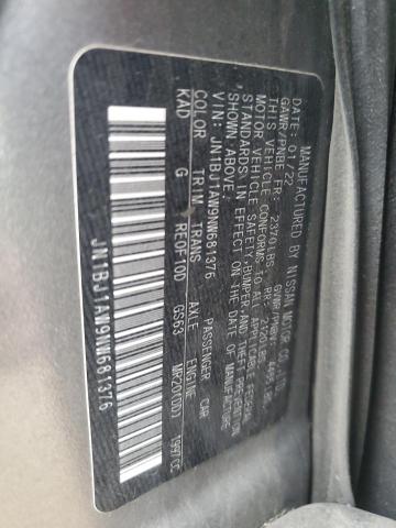 2022 Nissan Rogue Sport S VIN: JN1BJ1AW9NW681376 Lot: 81388663