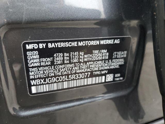 WBXJG9C05L5R33077 | 2020 BMW X1 XDRIVE2