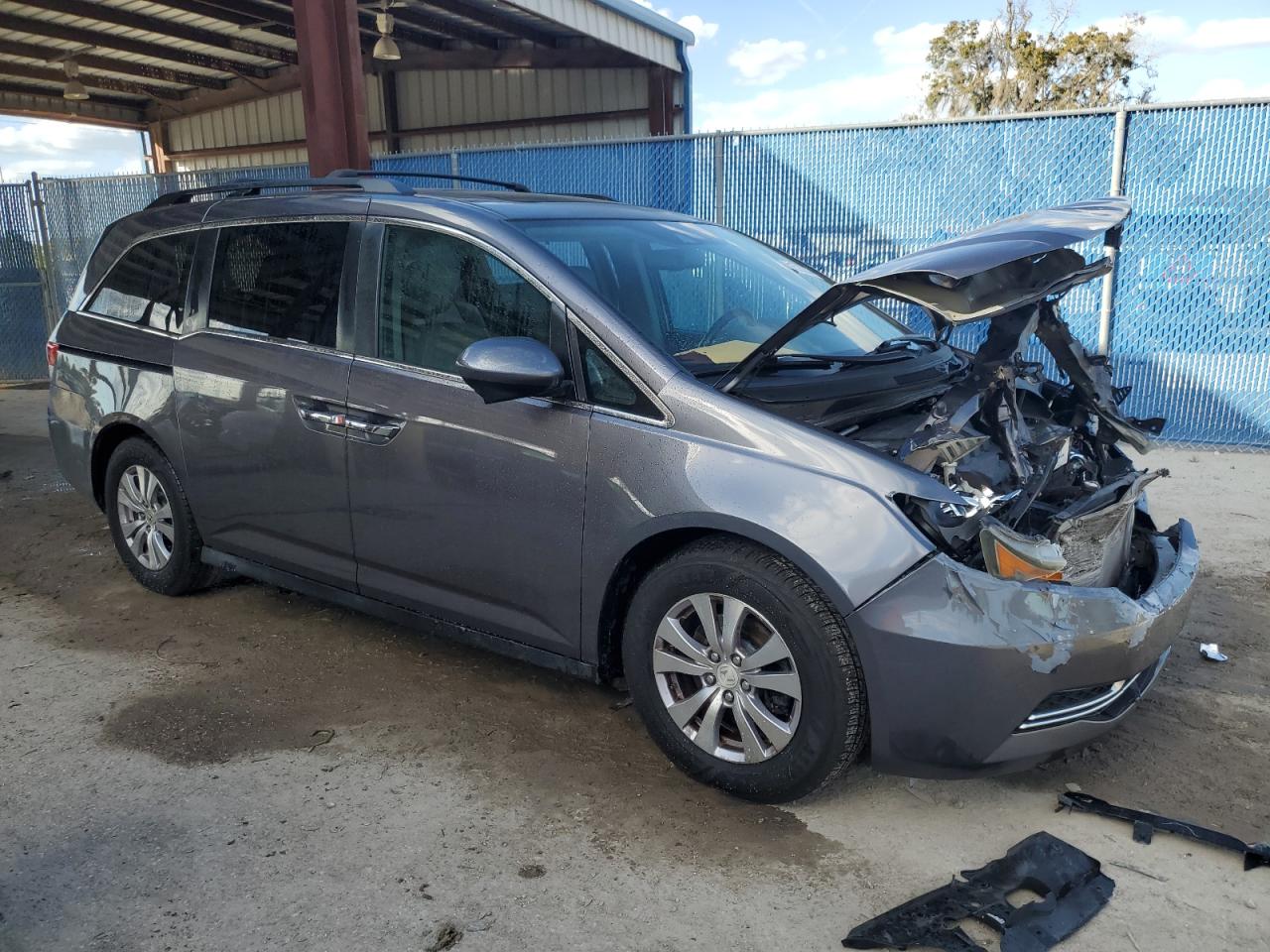 5FNRL5H67FB058671 2015 Honda Odyssey Exl