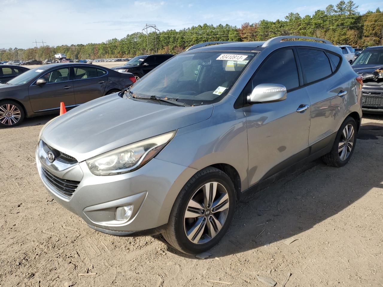 2014 Hyundai Tucson Gls vin: KM8JU3AG6EU858350