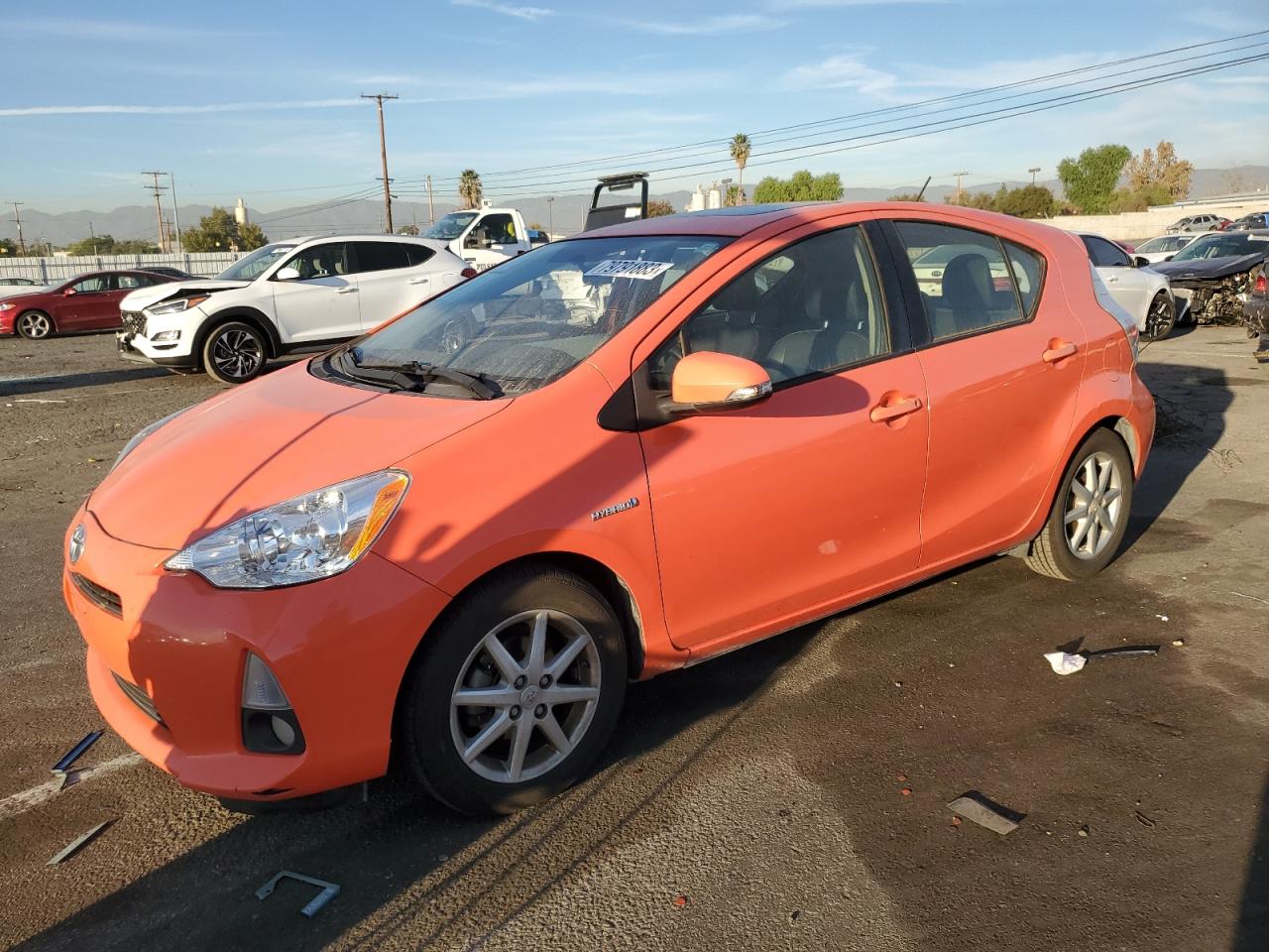 jtdkdtb33e1078909 JTDKDTB33E1078909 2014 Toyota Prius C
