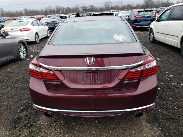 1HGCR2F51GA212333 | 2016 HONDA ACCORD SPO