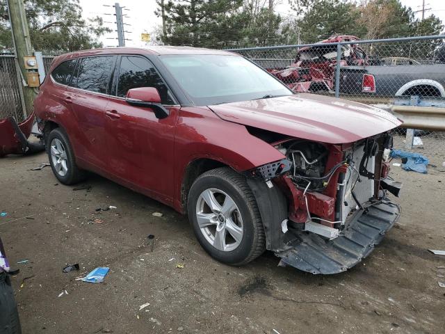 5TDBZRBHXLS021607 | 2020 TOYOTA HIGHLANDER