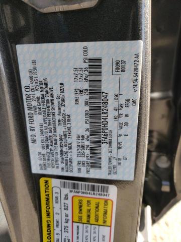 3FA6P0HD4LR248047 Ford Fusion SE 13