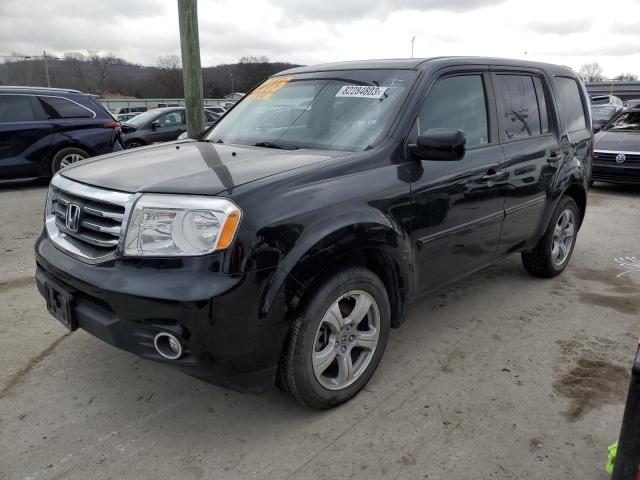 Lot #2454765713 2015 HONDA PILOT EXL salvage car