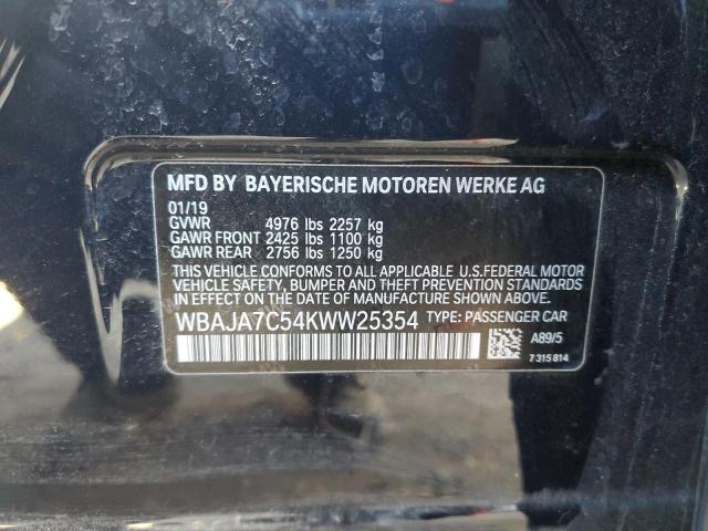 2019 BMW 530 XI - WBAJA7C54KWW25354