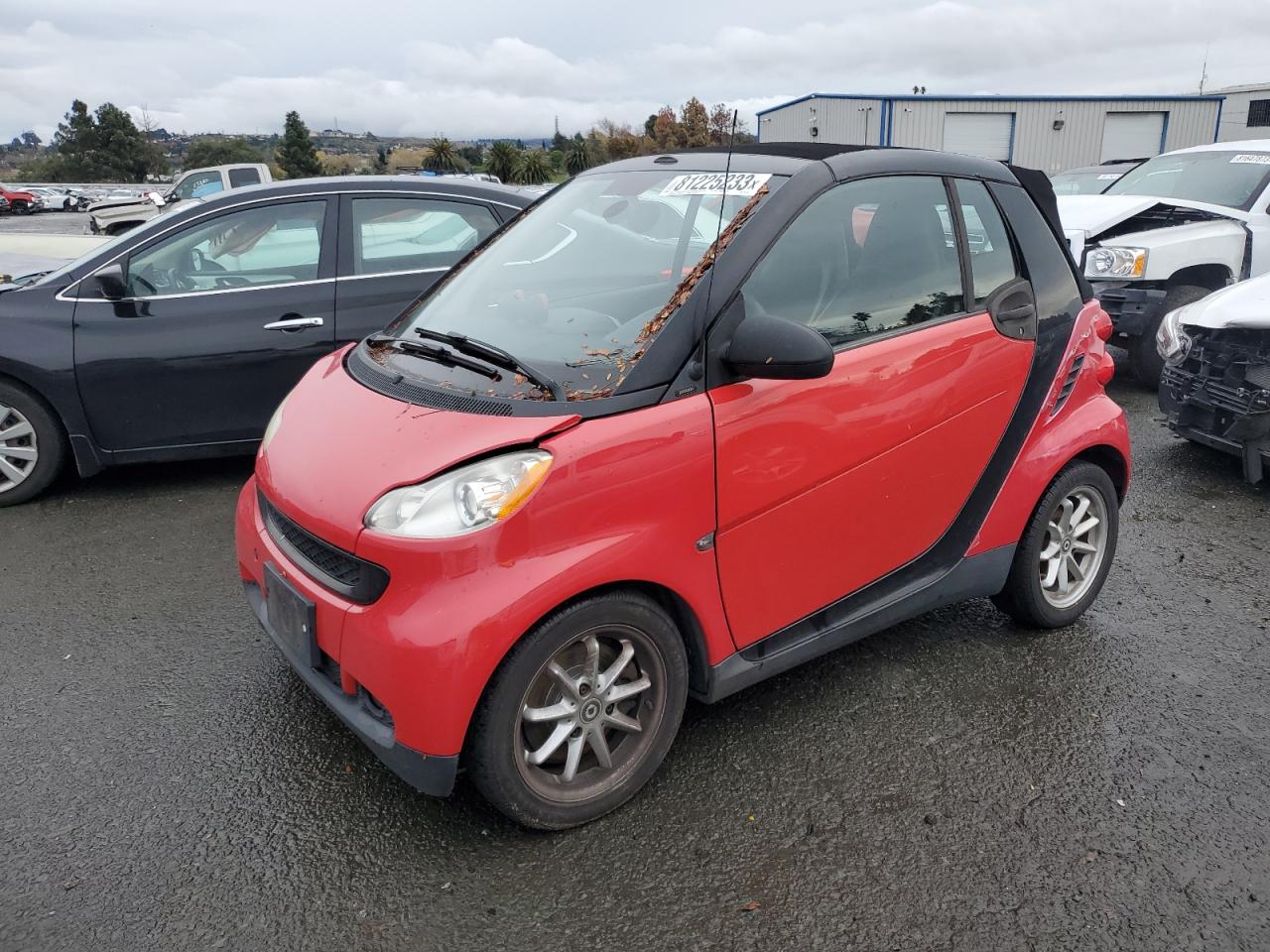 2009 Smart Fortwo at CA - Vallejo, Copart lot 81225233