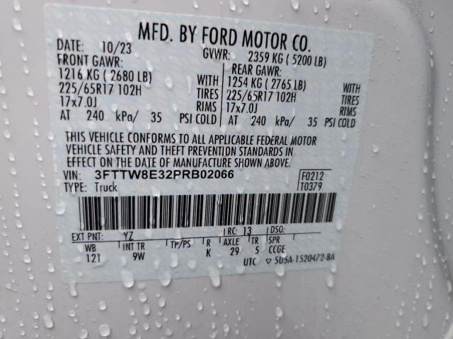 3FTTW8E32PRB02066 | 2020 FORD MAVERICK