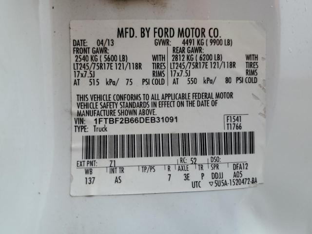 1FTBF2B66DEB31091 | 2013 Ford f250 super duty