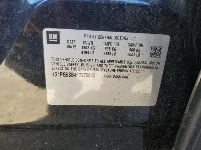 2015 CHEVROLET CRUZE LTZ - 1G1PG5SB4F7276843