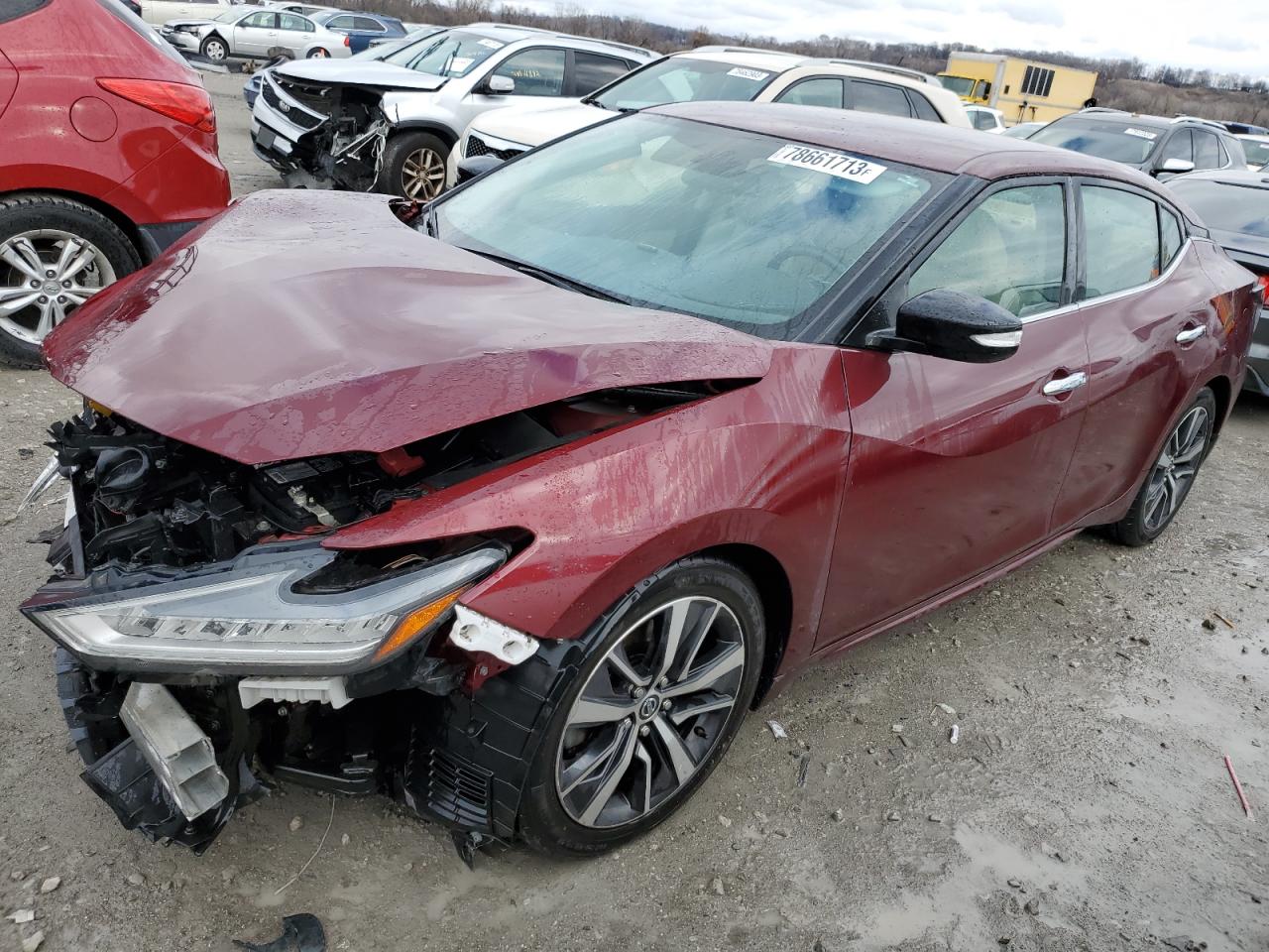 1N4AA6AVXKC380454 2019 Nissan Maxima S