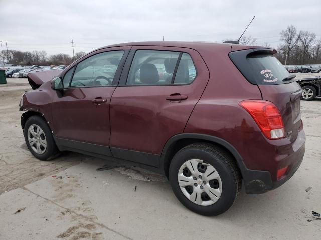 3GNCJKSBXHL185457 | 2017 CHEVROLET TRAX LS