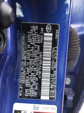 2016 TOYOTA CAMRY LE - 4T1BF1FK1GU519823