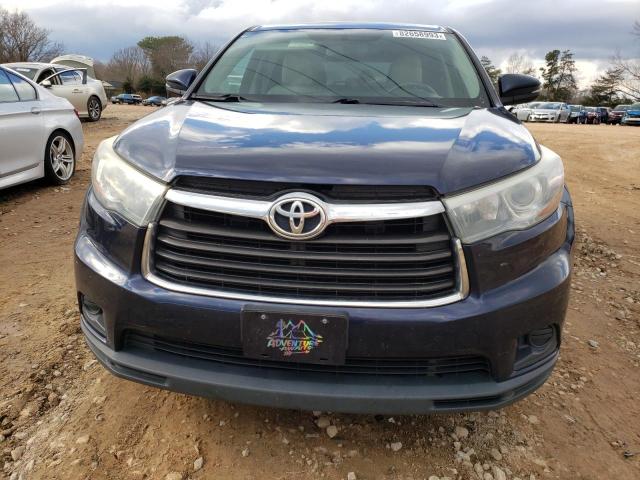 VIN 5TDBKRFH5FS116627 2015 Toyota Highlander, LE no.5