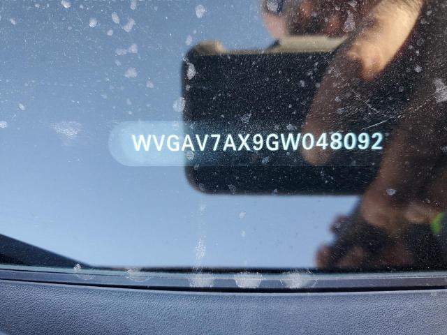 WVGAV7AX9GW048092 | 2016 VOLKSWAGEN TIGUAN S