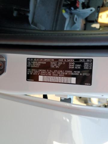 2022 VOLVO XC60 T8 RE YV4BR0DL9N1919268