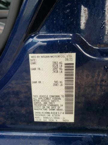 1N4BL4CV0MN404574 Nissan ALTIMA SR