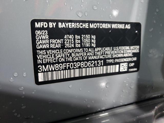 3MW89FF03P8D62131 | 2023 BMW 330XI