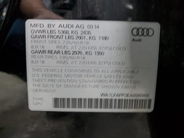 VIN WA1LFAFP3EA096966 2014 Audi Q5, Premium Plus no.13