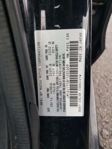 2015 MAZDA 6 TOURING - JM1GJ1T58F1205609
