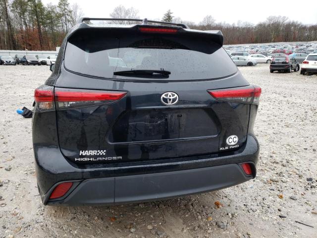2022 Toyota Highlander Xle VIN: 5TDGZRBH7NS586261 Lot: 79530413