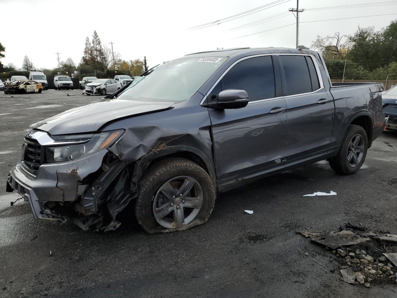 5FPYK3F58NB010048 Honda Ridgeline 