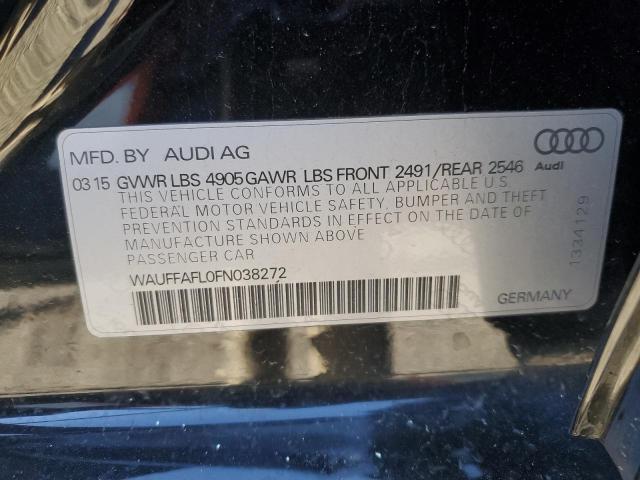 VIN WAUFFAFL0FN038272 2015 Audi A4, Premium Plus no.12