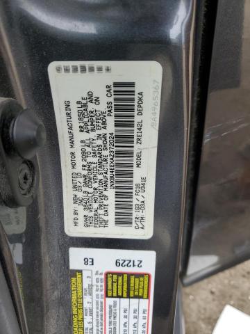 2010 Toyota Corolla Base VIN: 1NXBU4EEXAZ372024 Lot: 52106374