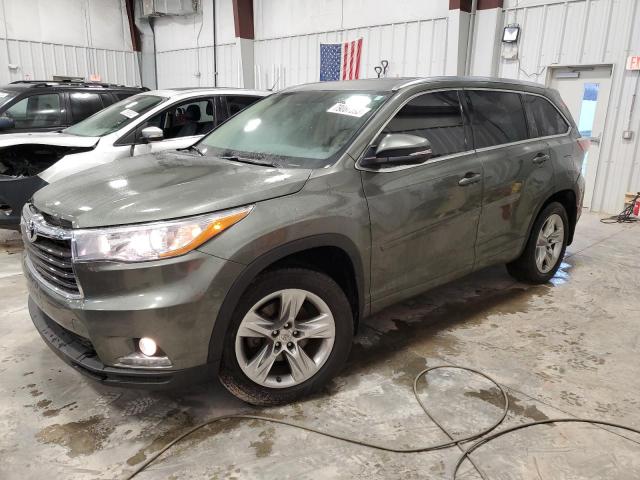 VIN 5TDDKRFH3FS214919 2015 Toyota Highlander, Limited no.1