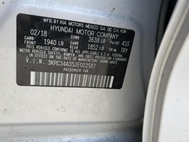 2018 HYUNDAI ACCENT LIM - 3KPC34A35JE022587