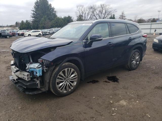 VIN 5TDFZRBH9MS157651 2021 Toyota Highlander, Platinum no.1