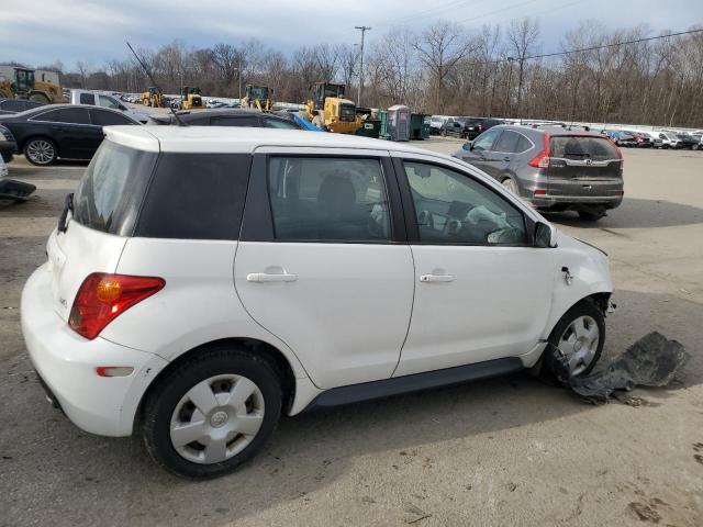 TOYOTA SCION XA 2005 white hatchbac gas JTKKT624450093737 photo #4