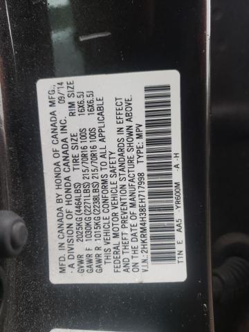 2HKRM4H38EH717998 | 2014 HONDA CR-V LX